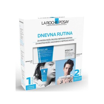 La Roche Posay Effaclar paket dnevna rutina za mastno kožo