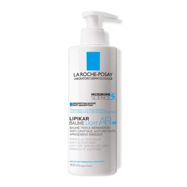 La Roche Posay Lipikar Baume Light AP+M balzam za telo in obraz, 400 ml