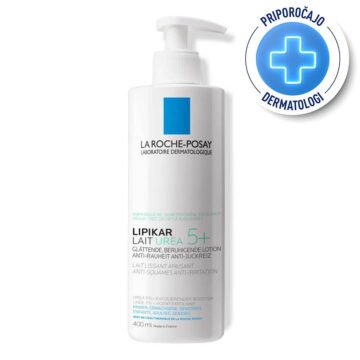 La Roche Posay Lipikar Lait Urea 5+ mleko za telo, 400 ml