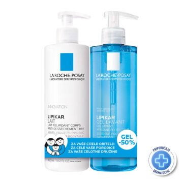 La Roche Posay Lipikar pomirjujoča rutina
