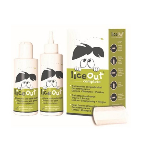 Lice Out komplet proti ušem, 2 x 125 ml +glavnik