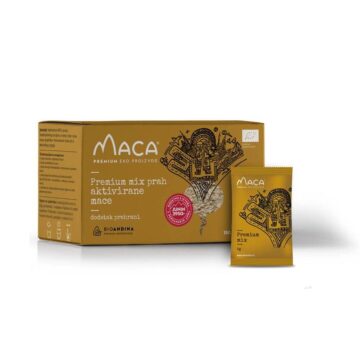 Maca Premium mix prah želatinizirane mace vrečka, 30 vrečk