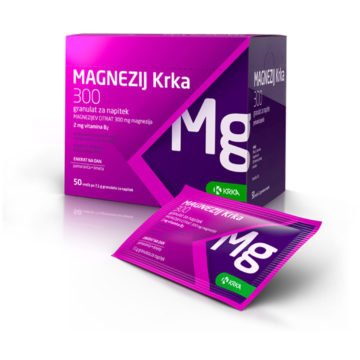 Magnezij Krka 300 vrečice