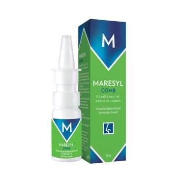 Maresyl Comb 0,5 mg0,6 mg1 ml pršilo za nos, 10 ml