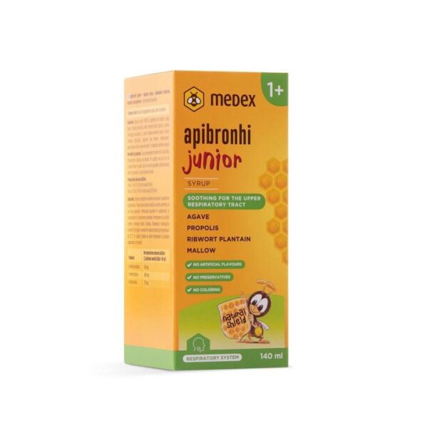 Medex Apibronhi Junior sirup, 140 ml