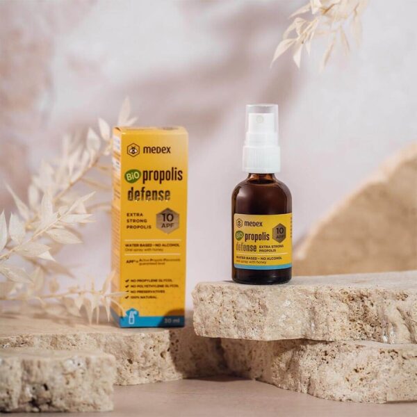 Medex BIO propolis Defense pršilo na vodni osnovi APF 10, 30 ml