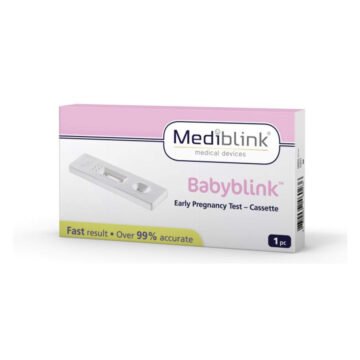 Mediblink Babyblink test nosečnosti kaseta M152, 1 test