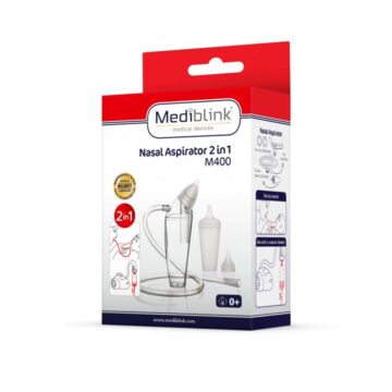 Mediblink nosni aspirator na sesalec ali vdih 2v1 M400