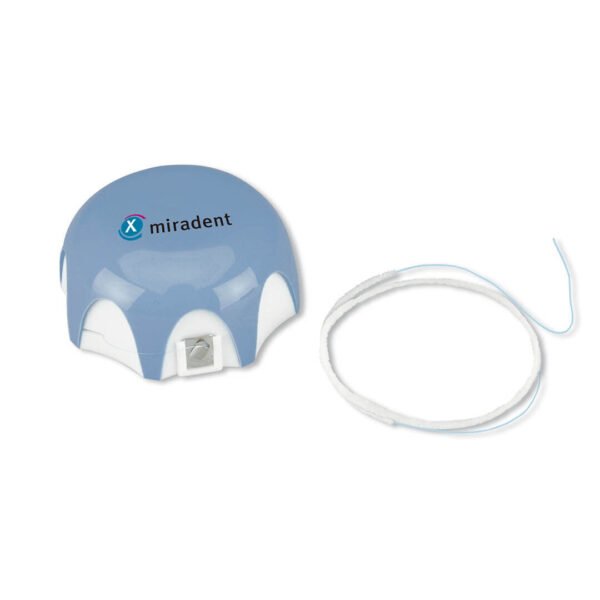 Miradent Mirafloss Implant CHX zobna nitka s klorheksidinom, 2,2 mm