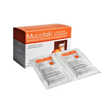 Mucofalk zrnca, 20 x 5 g