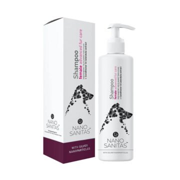 Nanosanitas Female Advanced Care šampon za psice z dolgo dlako, 250 ml