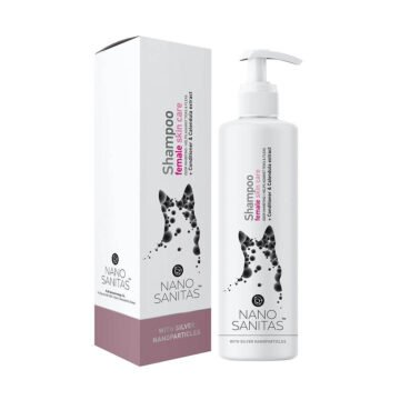 Nanosanitas Female Skin Care šampon za psice s kratko dlako, 250 ml