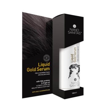 Nanosanitas Liquid Gold serum za različne živalske vrste, 150 ml