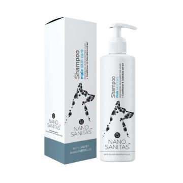 Nanosanitas Male Skin Care šampon za pasje samce s kratko dlako, 250 ml