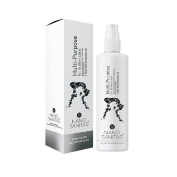 Nanosanitas Multi-Purpose Fur and Skin Care nega za male in velike živali, 250 ml