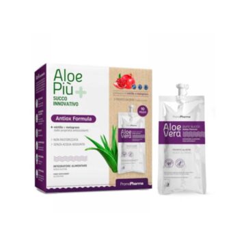 NaturMed Aloe piu' drink Antiox, 10 x 50 ml