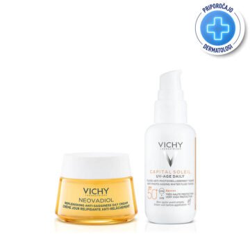 Vichy Neovadiol 3 Protokol za gostoto in polnost kože v postmenopavzi, 50 ml + 40 ml