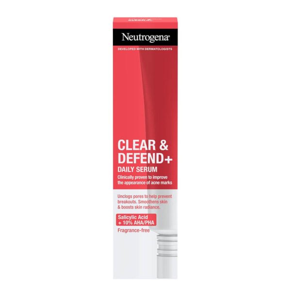 Neutrogena Clear & Defend+ serum za obraz, 30 ml