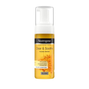 Neutrogena Clear & Soothe čistilna pena s kurkumo, 150 ml