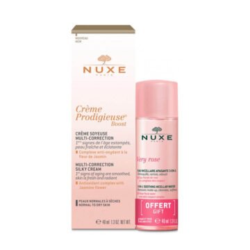 Nuxe Creme Prodigieuse Boost krema, 40 ml + DARILO Very Rose vlažilna micelarna vodica, 40 ml