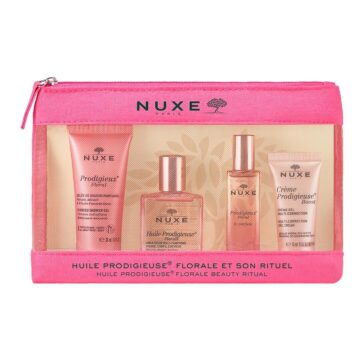 Nuxe Huile Prodigieuse Florale Beauty ritual potovalni paket