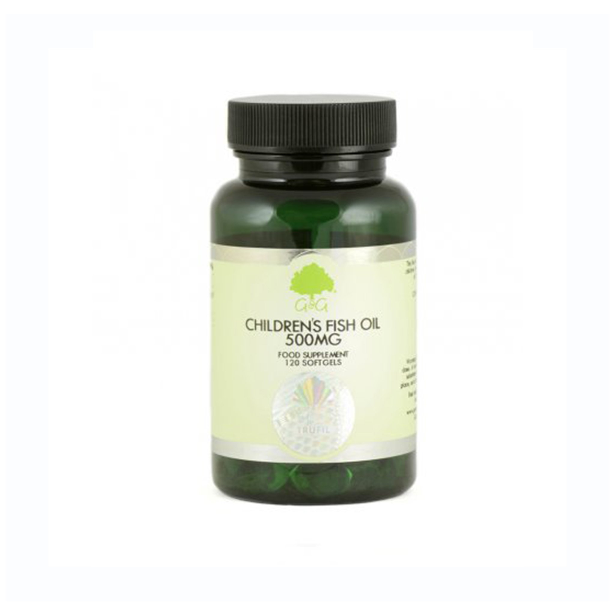 G&G Vitamins Omega 3 za otroke ribje olje 500 mg, 120 kapsul Lekarna