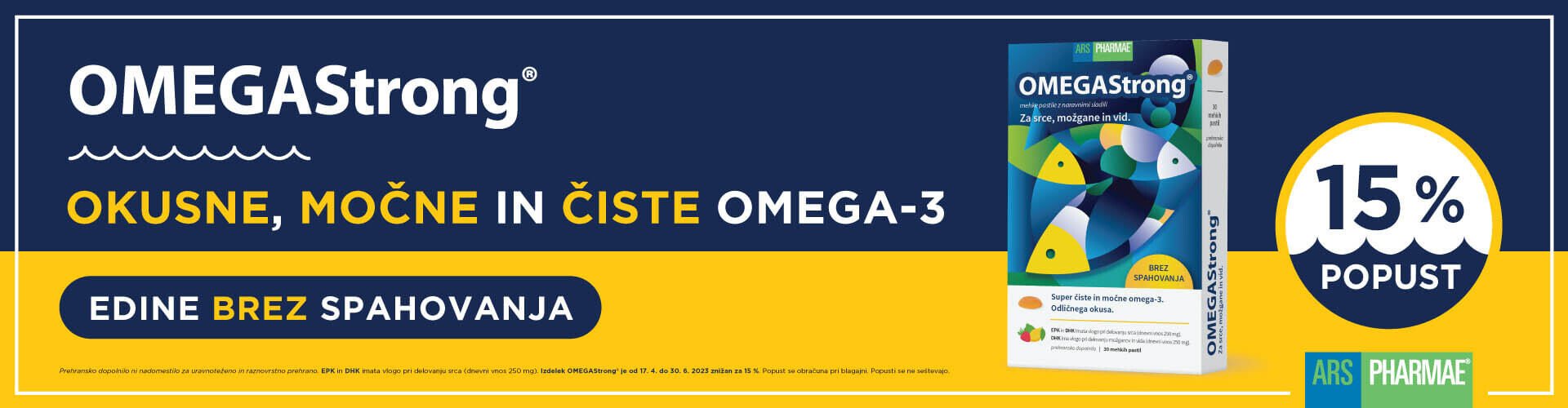 OmegaStrong pastile -15%