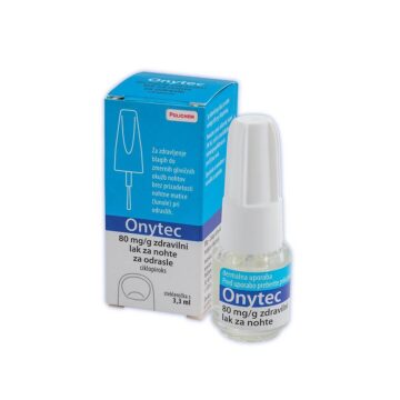 Onytec 80 mg/g zdravilni lak za nohte, 3,3 ml