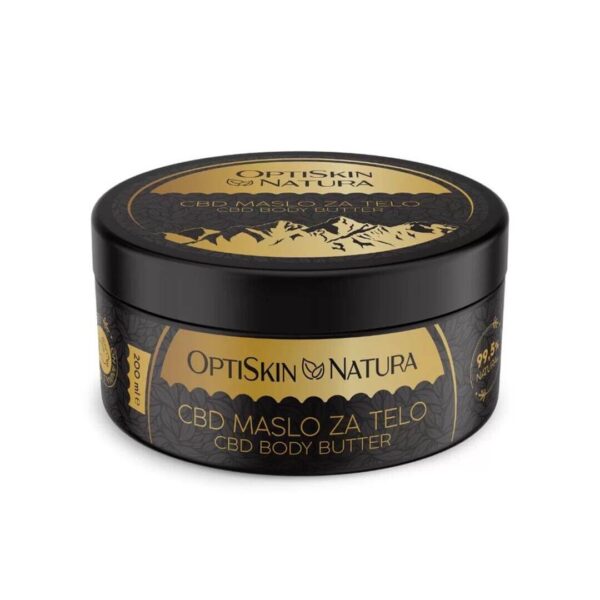 Optiskin Natura CBD maslo za telo, 200 ml