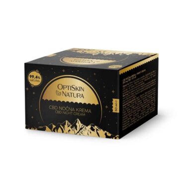 Optiskin Natura CBD nočna krema, 50 ml