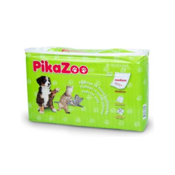 PikaZoo podloge za hišne ljubljenčke M 60x60 cm, 30 podlog