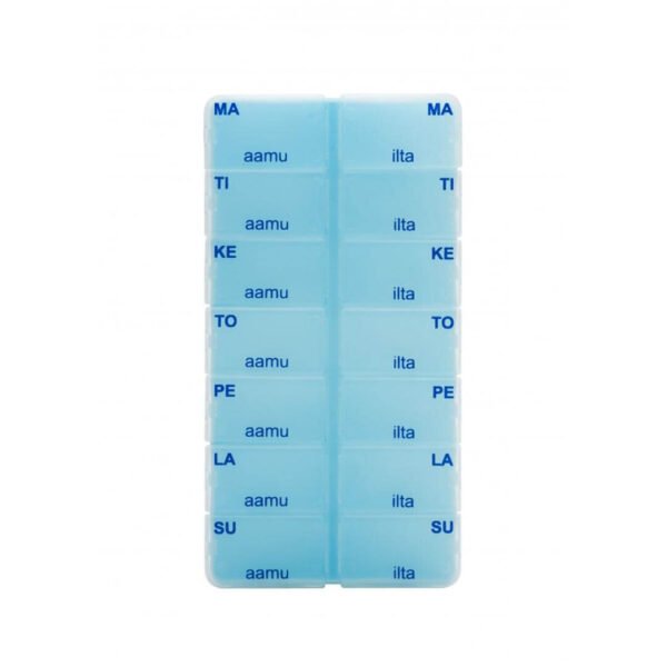 Prolat dozator za tablete tedenski 2xdan, 1 dozator modra