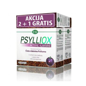 Psylliox aktivne vlaknine 2+1 GRATIS, 3 x 20 vrečk