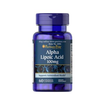 Puritans Pride Alfa lipoična kislina 100mg, 60 kapsul