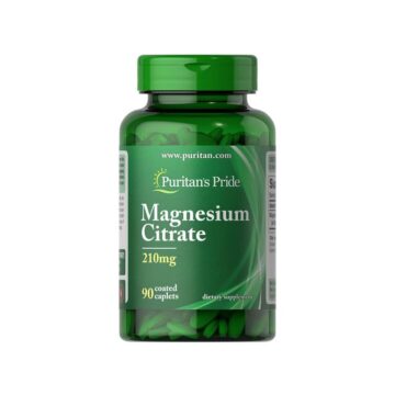Puritans Pride Magnezijev citrat 210 mg, 90 tablet