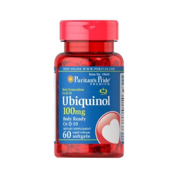 Puritans Pride Ubiquinol 100 mg, 60 kapsul