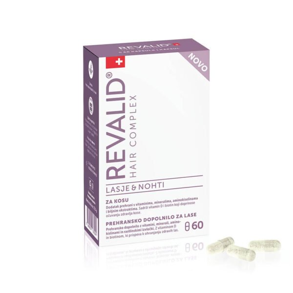 Revalid kapsule za lase, 60 kapsul
