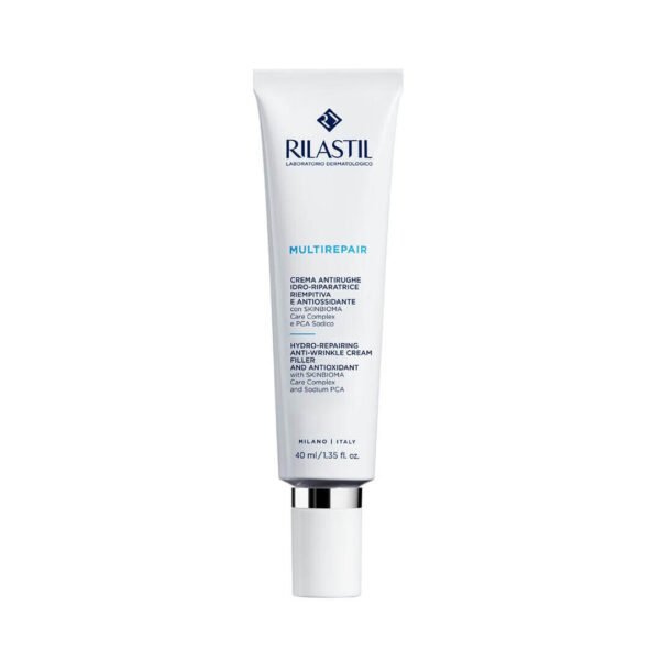 Rilastil Multirepair vlažilna krema za obraz proti gubam, 40 ml