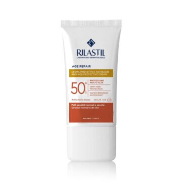 Rilastil Sun System Age Repair krema za zaščito kože pred soncem ZF50+, 40 ml