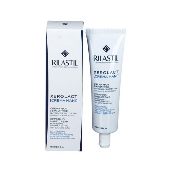 Rilastil Xerolact obnovitvena krema za roke, 100 ml