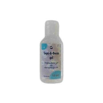 SEPT-A-DERM gel z vonjem rožmarina, 50 ml