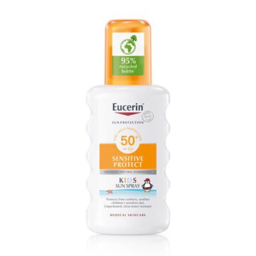 Eucerin Sun sprej za zaščito otroške kože pred soncem ZF50+, 200 ml