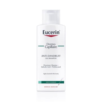 Eucerin DermoCapillaire šampon proti prhljaju za mastne lase, 250 ml