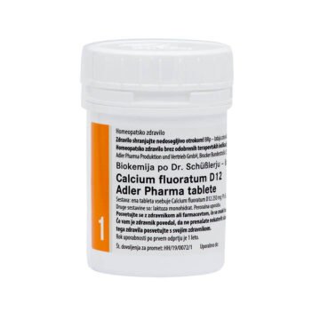 Schusslerjeva sol št. 1 Calcium Fluoratum D12 tablete, 400 tablet