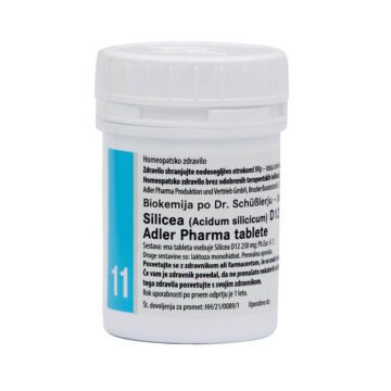 Schusslerjeva sol št. 11 Silicea (Acidum silicicum) D12 tablete, 400 tablet