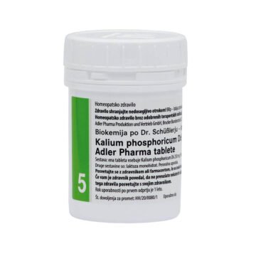 Schusslerjeva sol št. 5 Kalium phosphoricum D6 tablete, 400 tablet