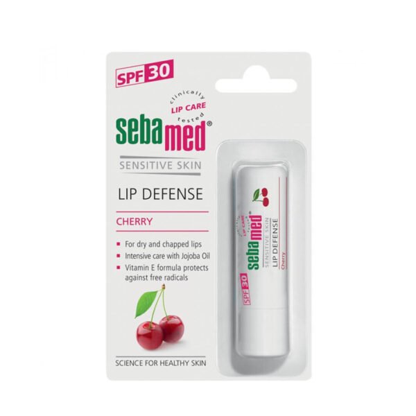 Sebamed Sensitive Skin balzam za ustnice SPF30 češnja, 4,8 g