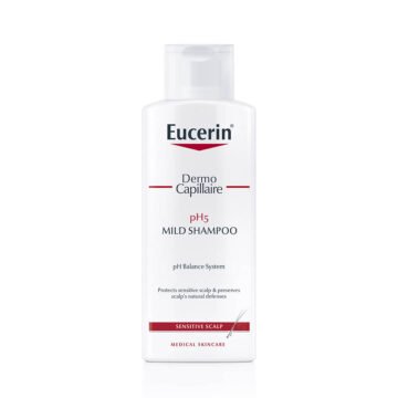 Eucerin DermoCapillaire pH5 šampon za občutljivo lasišče, 250 ml