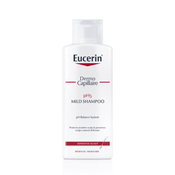 Eucerin DermoCapillaire pH5 šampon za občutljivo lasišče, 250 ml