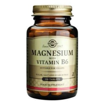 Solgar Magnezij + B6 vitamin, 100 tablet